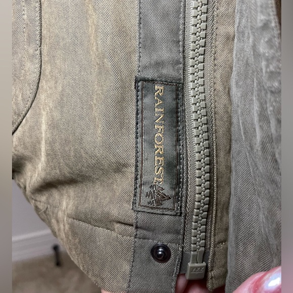 Rainforest khaki jackets, size Large - Picture 4 of 11